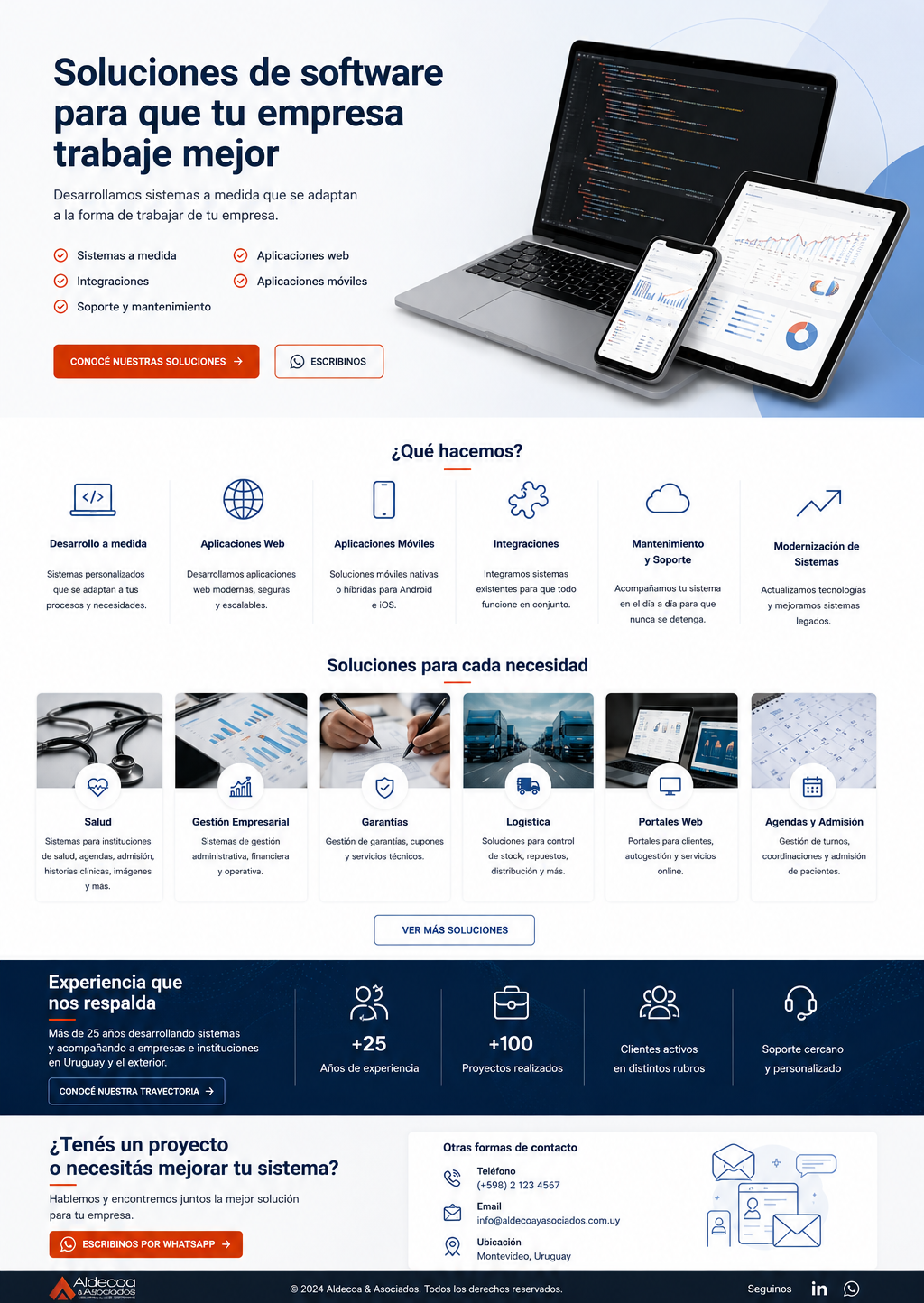 Aldecoa & Asociados — Inicio
